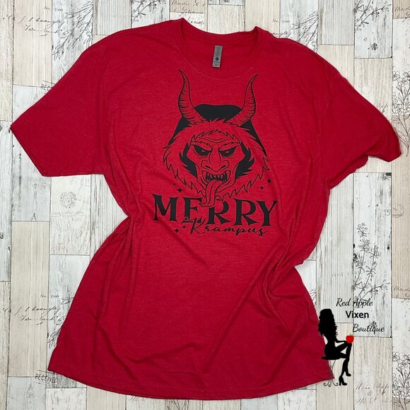 Merry Krampus Graphic Tee - Picture 1 of 2